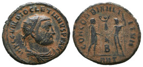 Diocletian. A.D. 284-305. AE antoninianus

Reference:

Condition: Very Fine

weight:3.6gr