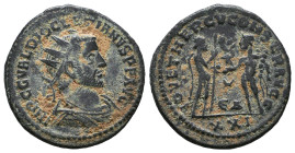 Diocletian. A.D. 284-305. AE antoninianus

Reference:

Condition: Very Fine

weight:3.4gr