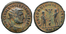 Diocletian. A.D. 284-305. AE antoninianus

Reference:

Condition: Very Fine

weight:3.3gr