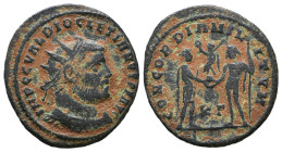 Diocletian. A.D. 284-305. AE antoninianus

Reference:

Condition: Very Fine

weight:2.8gr
