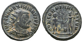Maximianus. A.D. 286-305. AE antoninianus

Reference:

Condition: Very Fine

weight:2.5gr