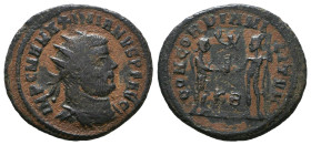 Maximianus. A.D. 286-305. AE antoninianus

Reference:

Condition: Very Fine

weight:3.2gr