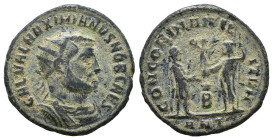 Maximianus. A.D. 286-305. AE antoninianus

Reference:

Condition: Very Fine

weight:3.6gr