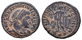 Constantine I. A.D. 307/10-337. AE follis

Reference:

Condition: Very Fine

weight:3.2gr