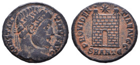 Constantine I. A.D. 307/10-337. AE follis

Reference:

Condition: Very Fine

weight:3.2gr