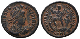 Theodosius I. A.D. 379-395. AE

Reference:

Condition: Very Fine

weight:5.4gr