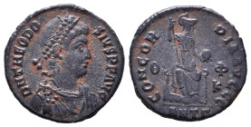 Theodosius I. A.D. 379-395. AE

Reference:

Condition: Very Fine

weight:2.2gr