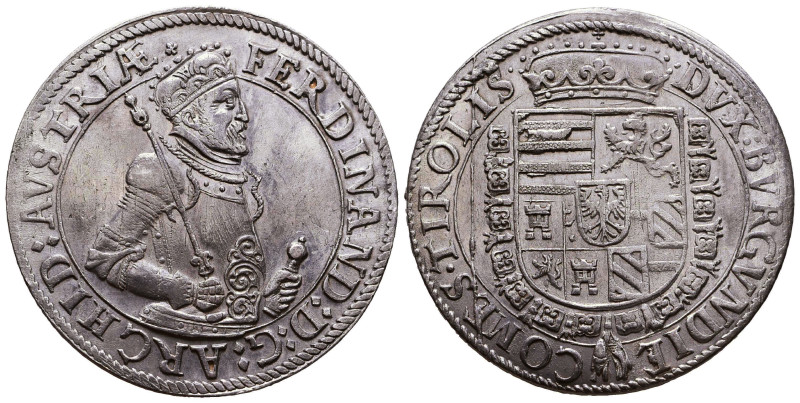 AUSTRIA, Holy Roman Empire. Ferdinand I. Emperor, 1556-1564. AR Taler

Conditi...
