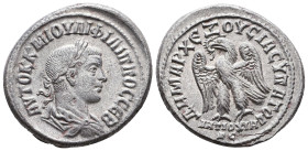 Seleucis and Pieria. Philip. A.D. 244-249. Tetradrachm 

Reference:

Condition: Very Fine

weight:12,5gr