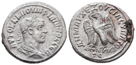 Seleucis and Pieria. Philip. A.D. 244-249. Tetradrachm 

Reference:

Condition: Very Fine

weight:11,1gr