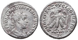 Seleucis and Pieria. Philip. A.D. 244-249. Tetradrachm 

Reference:

Condition: Very Fine

weight:11,7gr