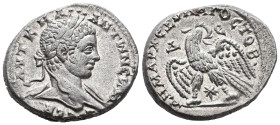 Seleucis and Pieria. Elagabalus. A.D. 218-222. Tetradrachm 

Reference:

Condition: Very Fine

weight:14,5gr