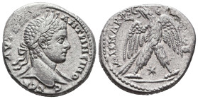 Seleucis and Pieria. Elagabalus. A.D. 218-222. Tetradrachm 

Reference:

Condition: Very Fine

weight:13,1gr