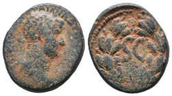 Hadrian. AD 117-138. Æ 

Reference:

Condition: Very Fine

weight:6,1gr