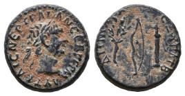 Trajan. AD 98-117. Æ 

Reference:

Condition: Very Fine

weight:1,9gr