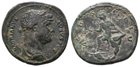 Hadrian. AD 117-138. Æ 

Reference:

Condition: Very Fine

weight:8,5gr