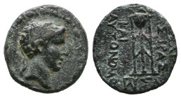 Greek Coins. 4th - 3rd century B.C. AE 

Reference:

Condition: Very Fine

weight:1,9gr