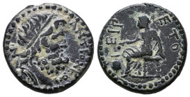 Greek Coins. 4th - 3rd century B.C. AE 

Reference:

Condition: Very Fine

weight:5,9gr