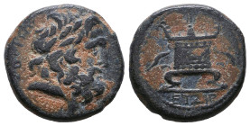 Greek Coins. 4th - 3rd century B.C. AE 

Reference:

Condition: Very Fine

weight:6gr