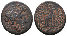 Greek Coins. 4th - 3rd century B.C. AE 

Reference:

Condition: Very Fine

weight:14,3gr