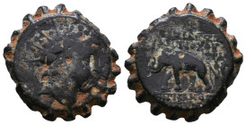 Greek Coins. 4th - 3rd century B.C. AE 

Reference:

Condition: Very Fine

weight:8,4gr