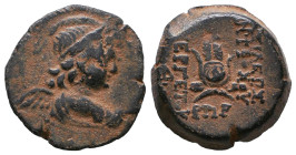 Greek Coins. 4th - 3rd century B.C. AE 

Reference:

Condition: Very Fine

weight:5,9gr