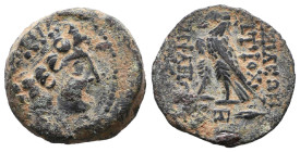 Greek Coins. 4th - 3rd century B.C. AE 

Reference:

Condition: Very Fine

weight:5gr