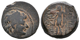 Greek Coins. 4th - 3rd century B.C. AE 

Reference:

Condition: Very Fine

weight:6,2gr