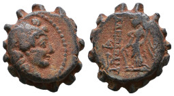 Greek Coins. 4th - 3rd century B.C. AE 

Reference:

Condition: Very Fine

weight:6,9gr