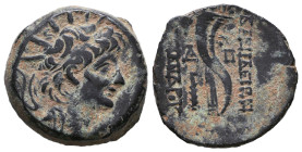 Greek Coins. 4th - 3rd century B.C. AE 

Reference:

Condition: Very Fine

weight:8,8gr