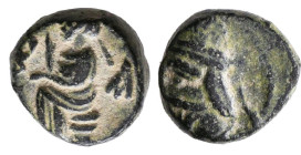 Greek Coins. 4th - 3rd century B.C. AE 

Reference:

Condition: Very Fine

weight:1,7gr
