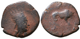 Greek Coins. 4th - 3rd century B.C. AE 

Reference:

Condition: Very Fine

weight:6,3gr