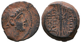 Greek Coins. 4th - 3rd century B.C. AE 

Reference:

Condition: Very Fine

weight:6,7gr