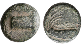 Greek Coins. 4th - 3rd century B.C. AE 

Reference:

Condition: Very Fine

weight:4,6gr