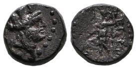Greek Coins. 4th - 3rd century B.C. AE 

Reference:

Condition: Very Fine

weight:2,4gr