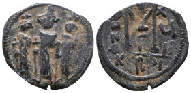 Arab - Byzantine Coins. Circa 7th - 14th Century AD.

Reference:

Condition: Very Fine

weight:6,1gr