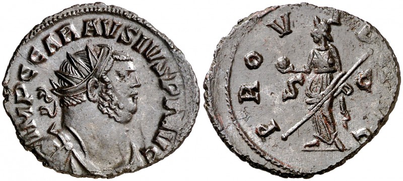 (291-293 d.C.). Carausio. Antoniniano. (Spink 13680) (Co. 262) (RIC. 353). 4 g. ...