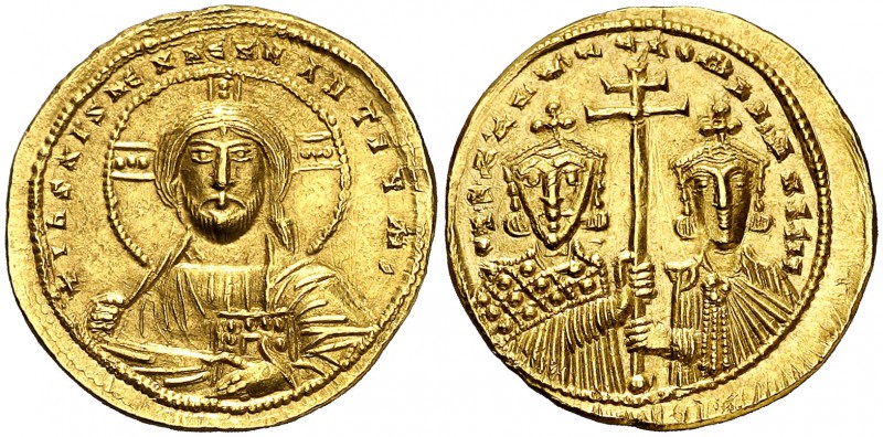 Constantino VII y Romano II (945-959). Constantinopla. Sólido. (Ratto 1905) (S. ...