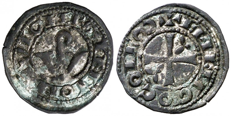 Comtat d'Urgell. Ermengol VIII (1184-1209). Agramunt. Òbol. (Cru.V.S. 120) (Cru....