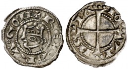 Comtat de Provença. Alfons I (1162-11169). Provença. Òbol del ral coronat. (Cru.V.S. 171) (Cru.Occitània 97) (Cru.C.G. 2105). 0,43 g. Ex Áureo 19/12/1...