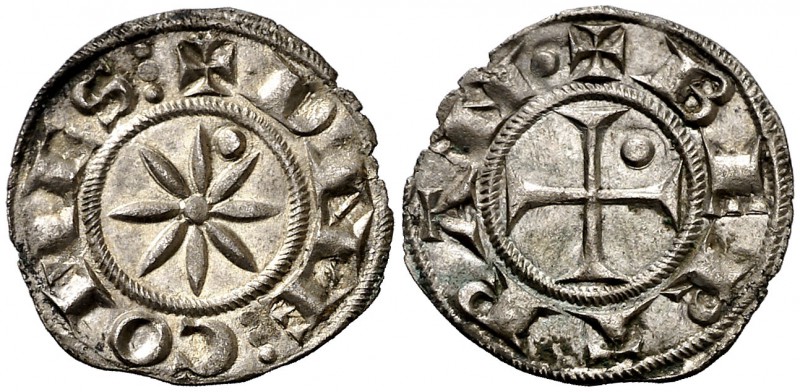 Comtat de Forcalquer. Bertran d'Urgell (1150-1207). Embrun. Diner. (Cru.V.S. fal...