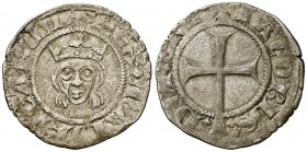 Jaume II de Mallorca (1276-1285/1298-1311). Mallorca. Diner. (Cru.V.S. 539) (Cru.C.G. 2507). 0,81 g. Ex Colección Crusafont 27/10/2011, nº 351. Escasa...