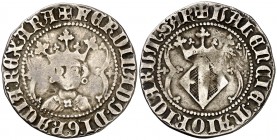 Ferran I (1412-1416). València. Ral. (Cru.V.S. 773.2) (Cru.C.G. 2820g). 3,29 g. Escasa. MBC-.