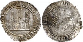 Alfonso X (1252-1284). Sevilla. Maravedí. Inédita. 5,03 g. Orlas circulares en anverso y reverso. Alabeada y cospel ligeramente irregular, pero muy at...