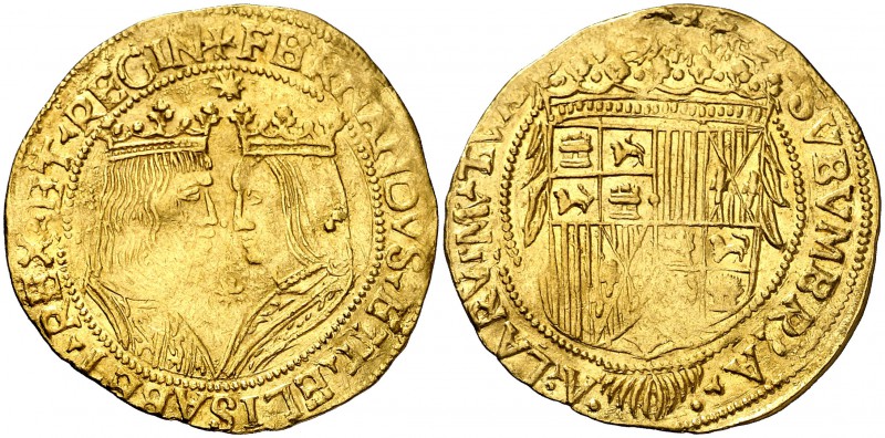 s/d. Felipe III. Barcelona. 1 trentí. (Cal. 70) (Cru.C.G. 4334a var). 7,04 g. Es...