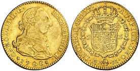 1788. Carlos III. Madrid. M. 2 escudos. (Cal. 459). 6,74 g. MBC/MBC+.