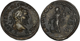 EMPIRE ROMAIN - ROMAN
Septime Sévère (193-211). Denier 197-198, Rome.
RIC.107 ; Argent - 3,32 g - 19,5 mm - 6 h
Provient de la trouvaille faite en 192...