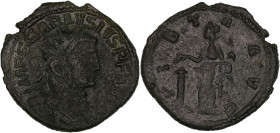 EMPIRE ROMAIN - ROMAN
Carausius (286-293). Antoninien ND, Camulodunum.
RIC.342 v. ; Bronze - 3,02 g - 20 mm - 12 h
Avec PIETA AVG au revers, sans dout...