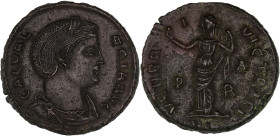 EMPIRE ROMAIN - ROMAN
Galeria Valeria (308-311). Follis 308, Alexandrie.
RIC.74 ; Bronze - 6,63 g - 24 mm - 6 h
Avec une étiquette de chez Burgan.
Ave...