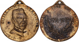 ALLEMAGNE - GERMANY
Prusse, Guillaume II (1888-1918). Médaille de la Capitulation de Guillaume II, médaille satirique 1914-1918.
Laiton - 14,82 g - 32...